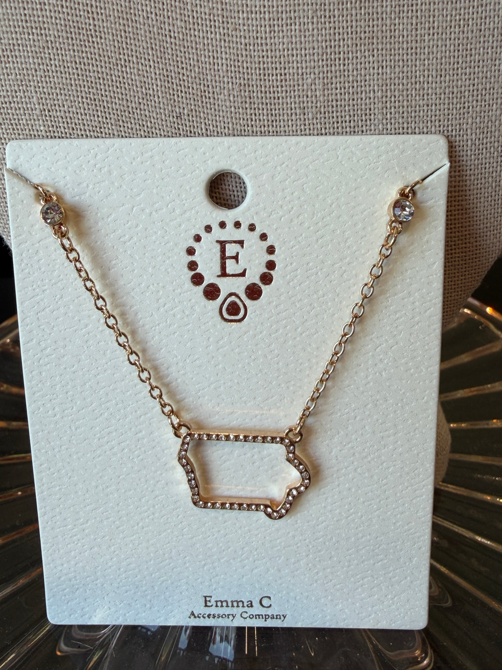 Iowa Love Necklace
