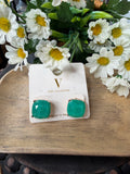 Pop of Turquoise Studs