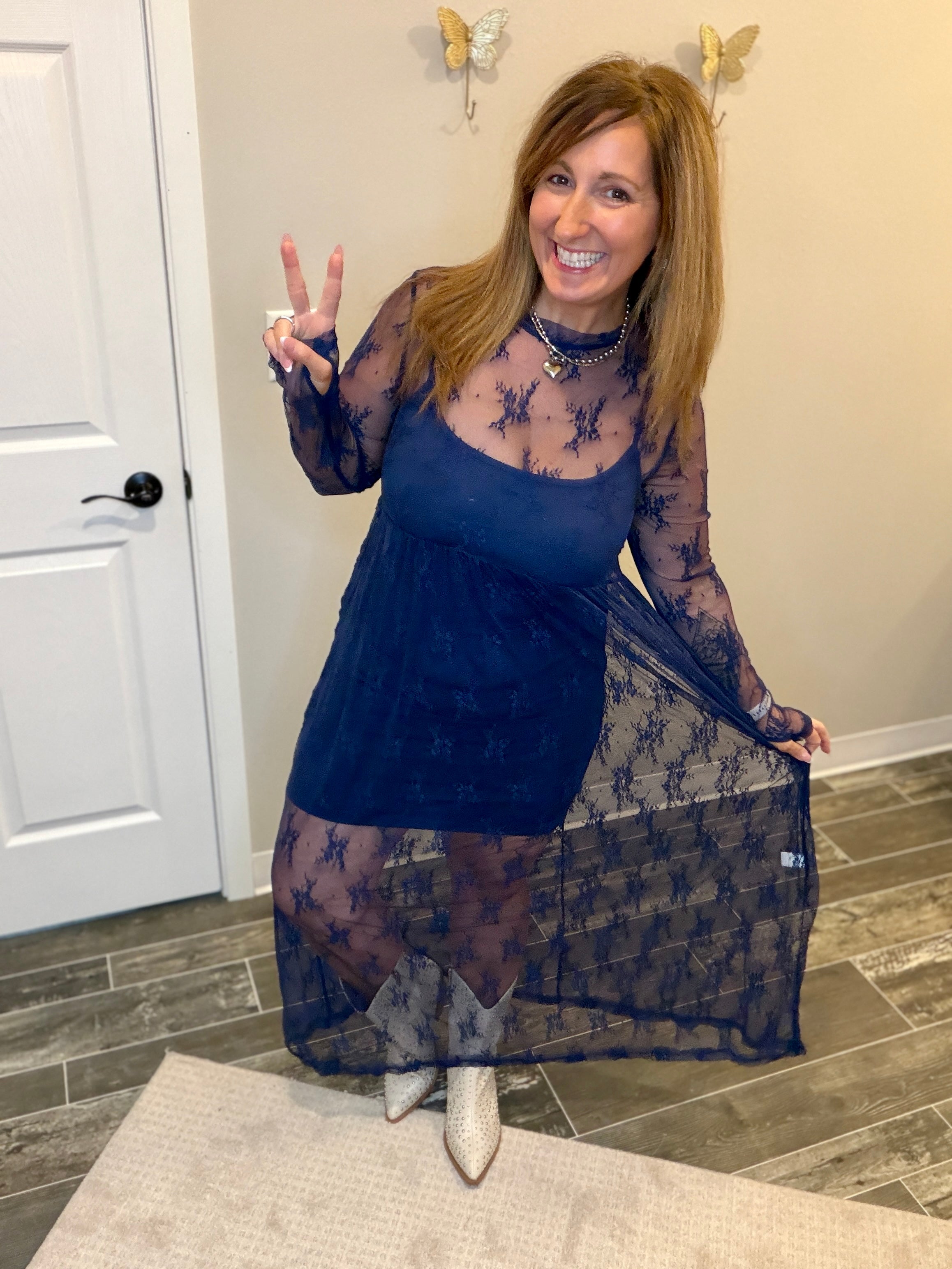 Evangeline Lace Dress