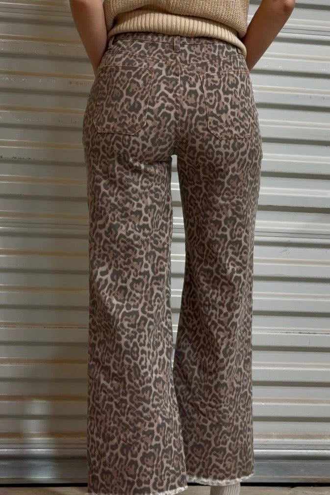 Cheyenne Leopard Jeans