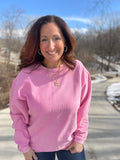 Luxe Cord Sweatshirt