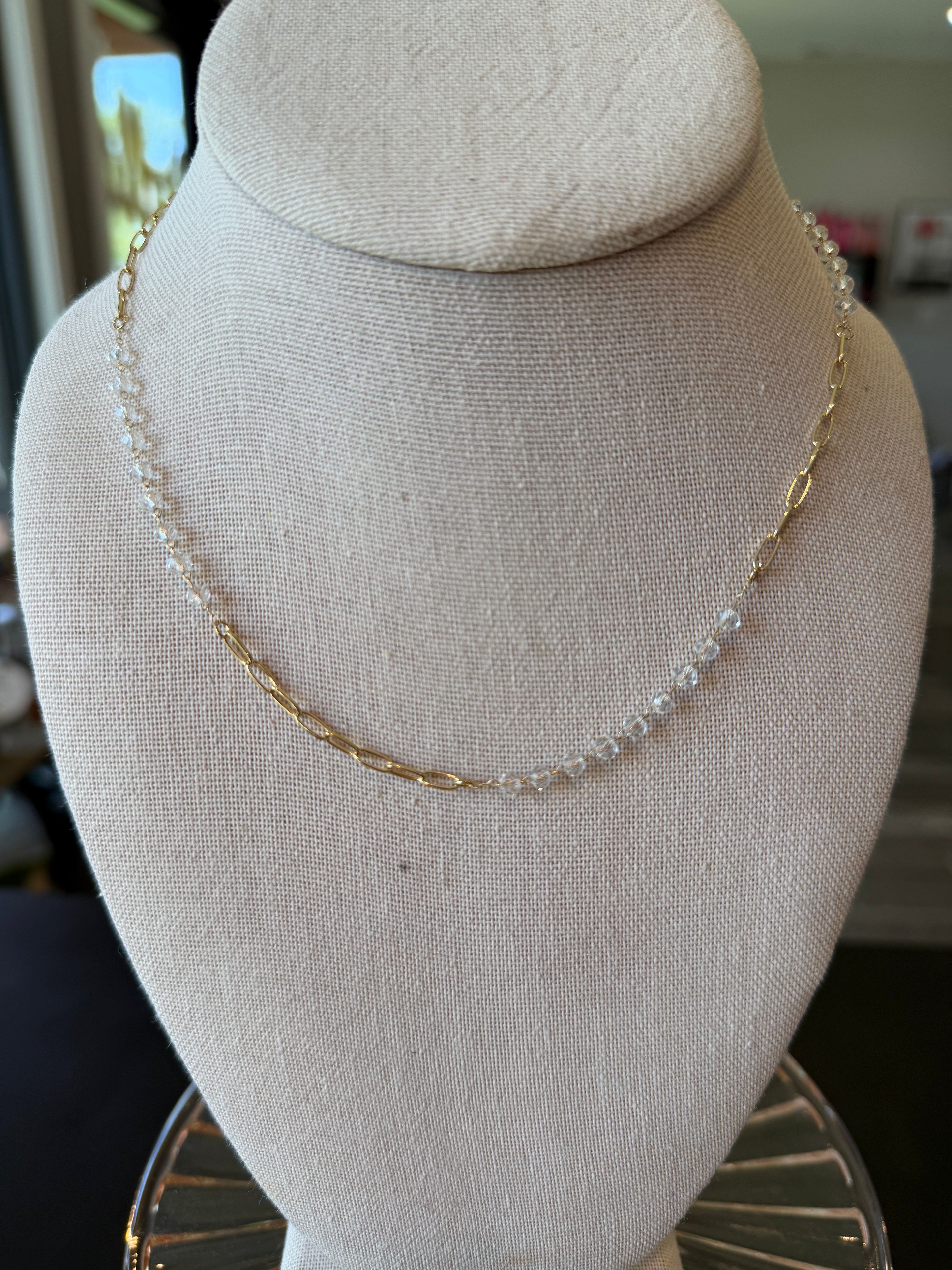 Half & Half Chic Necklace