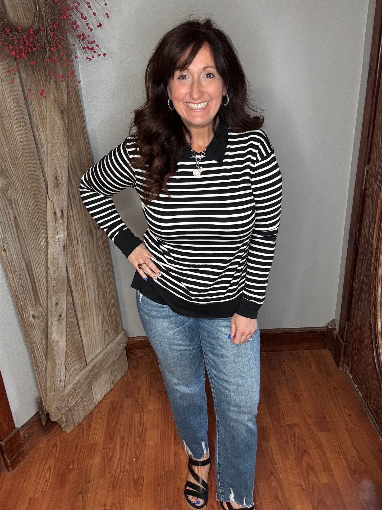 Harbor Stripe Top