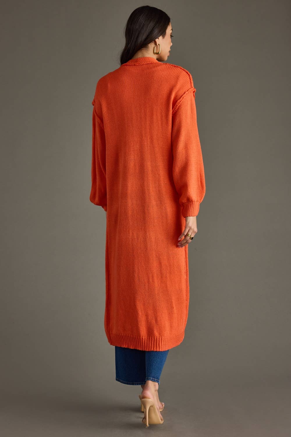 Main Character Energy Duster- Orange