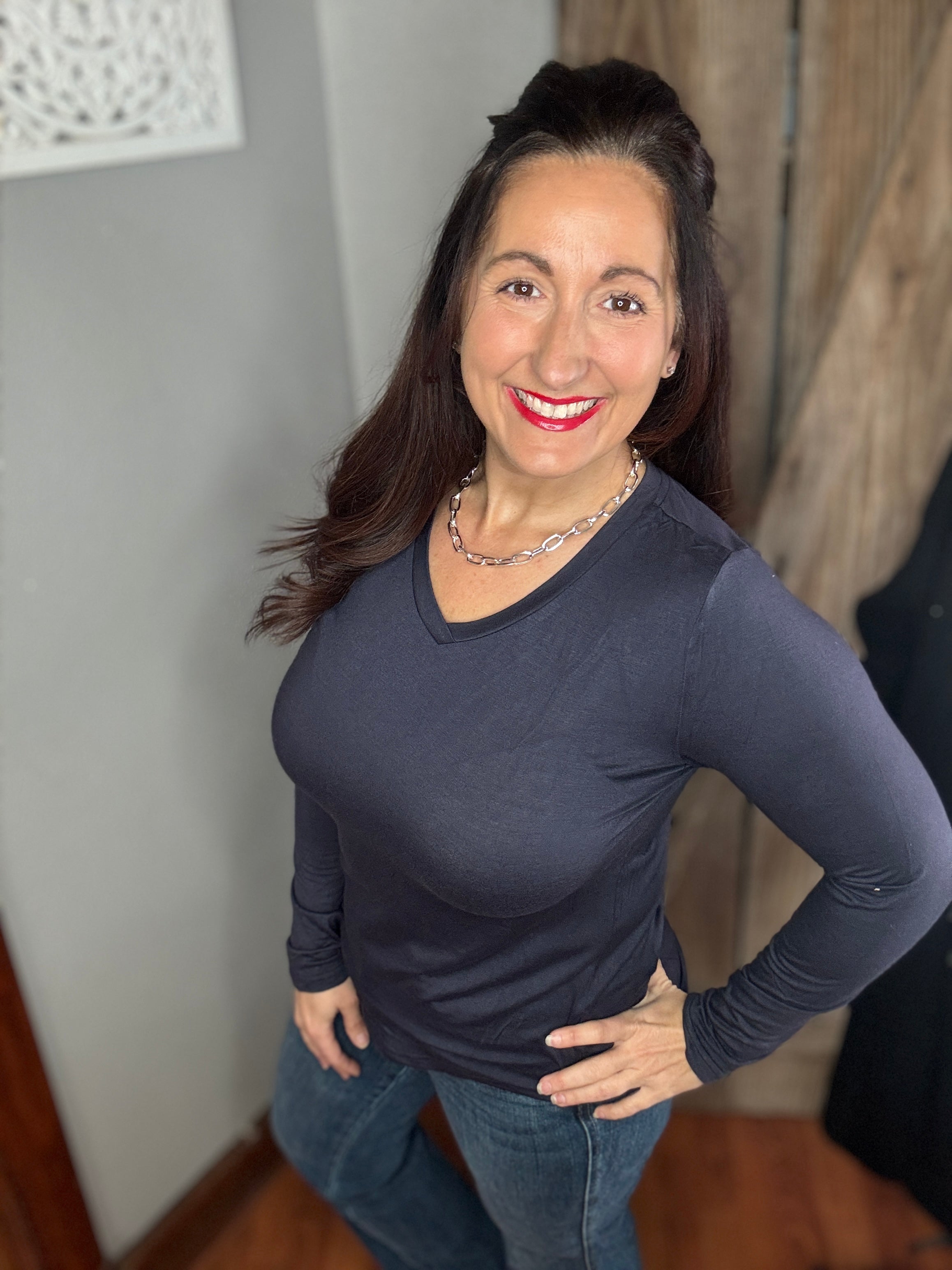 Everyday Long Sleeve Navy