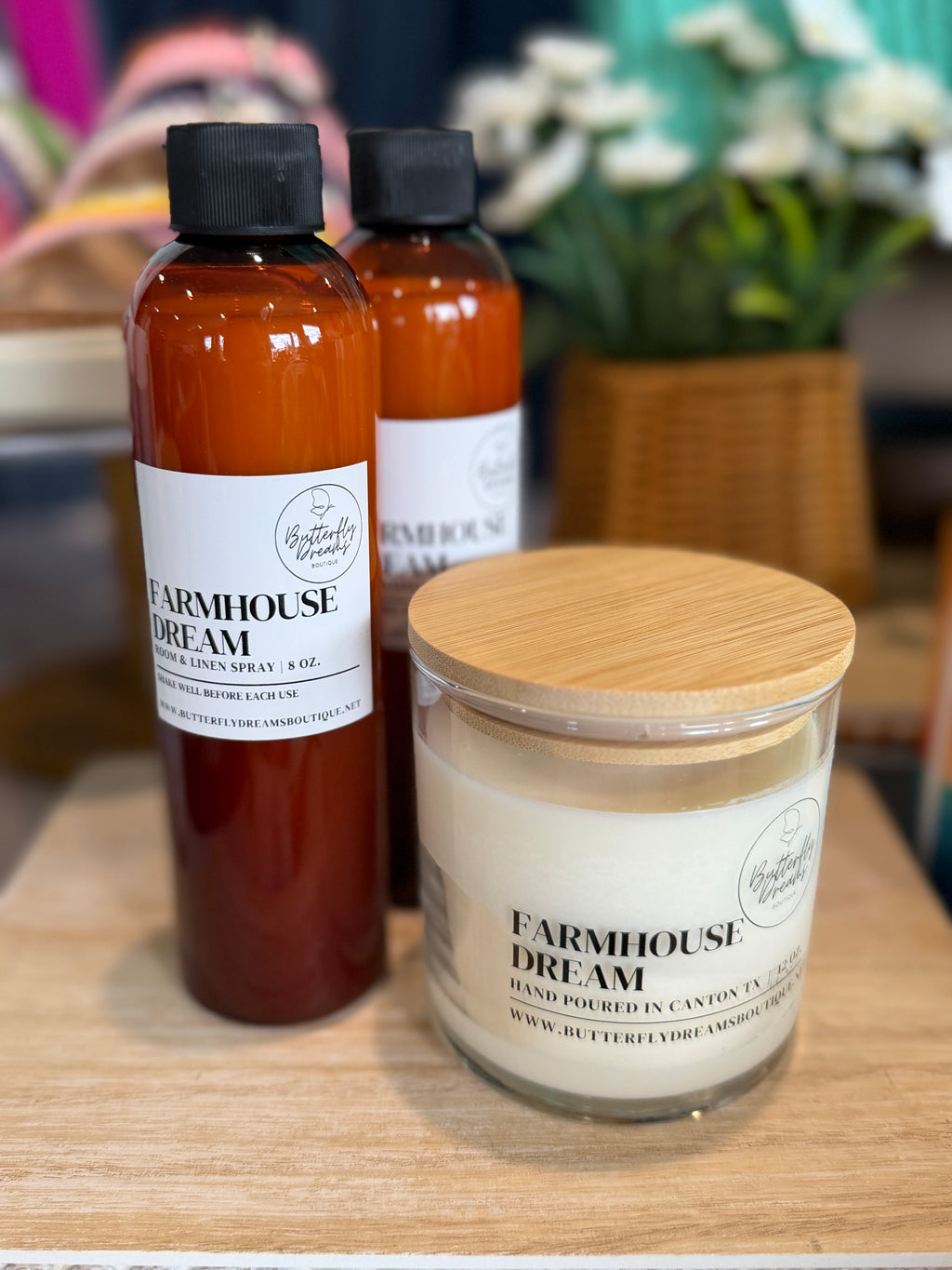 Farmhouse Dream Room & Linen Spray – 8 oz. 🌾