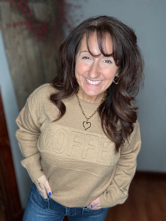 But First, Coffee Sweater