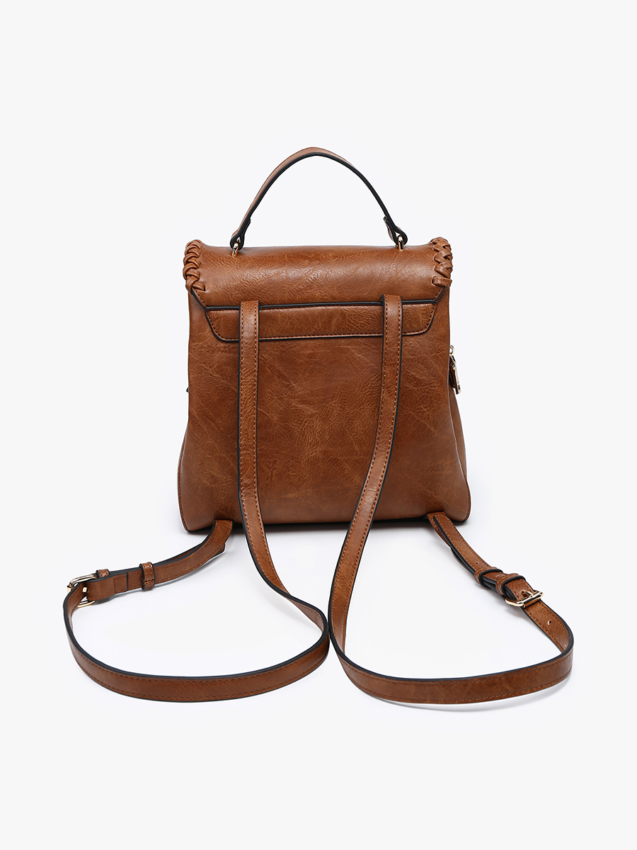 Blossom Whipstitch Trim Backpack