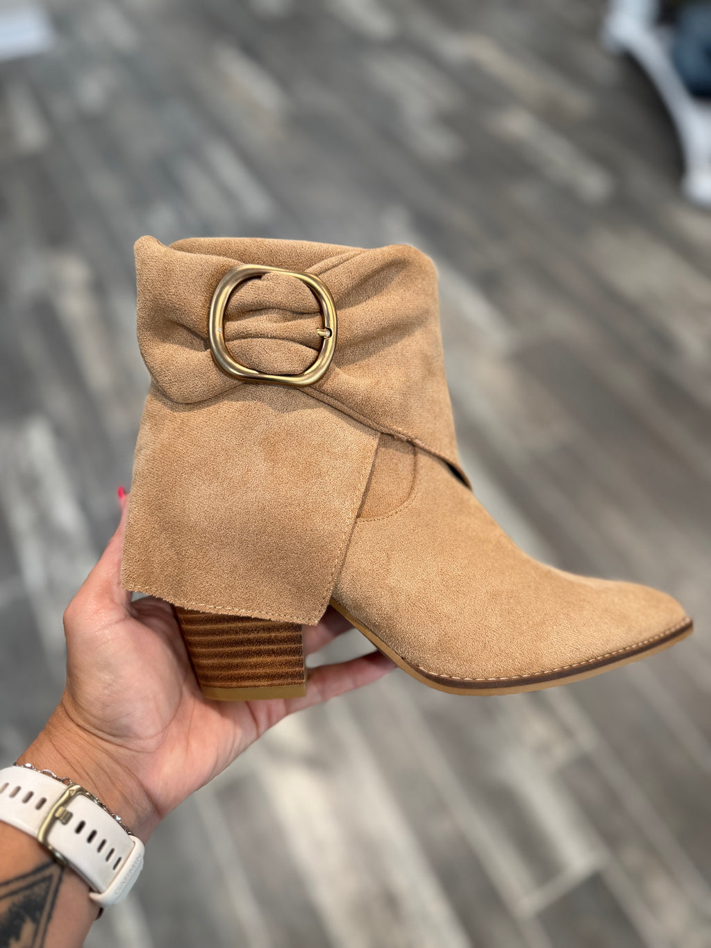 Corkys “Wine O’Clock” Bootie – Sand