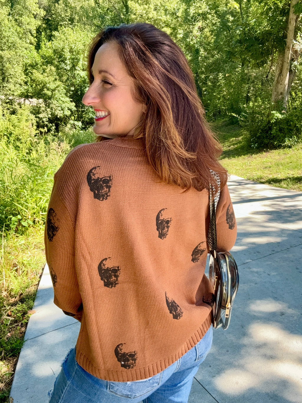 Salem Skull Sweater