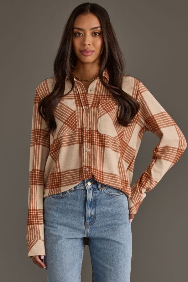 Cinnamon Sugar Buttery Soft Long Sleeve Flannel