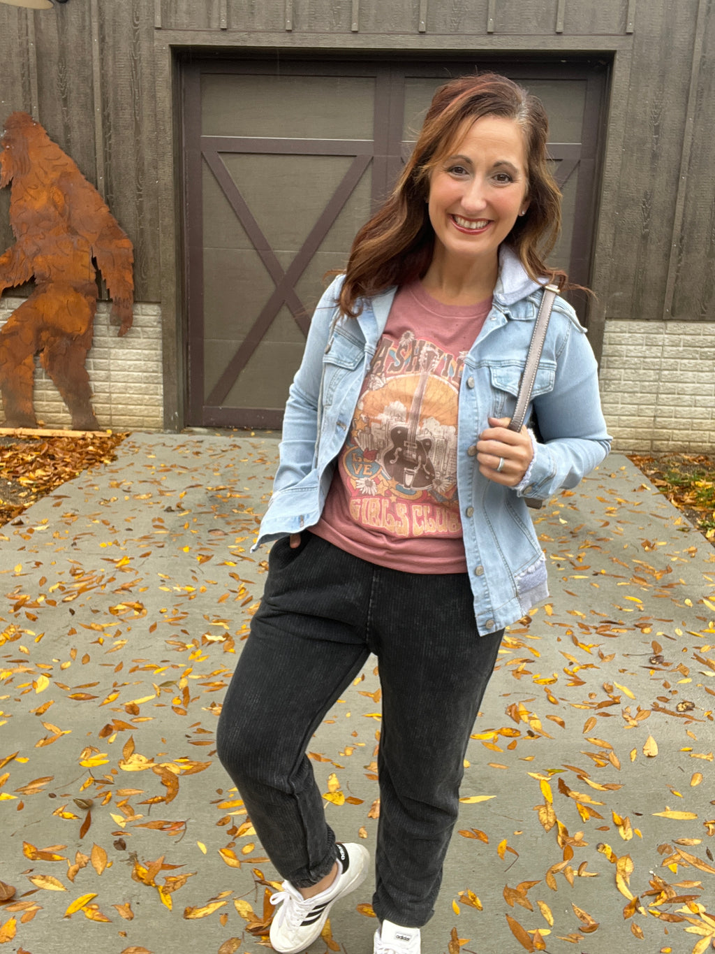 Mineral Wash Ribbed Joggers