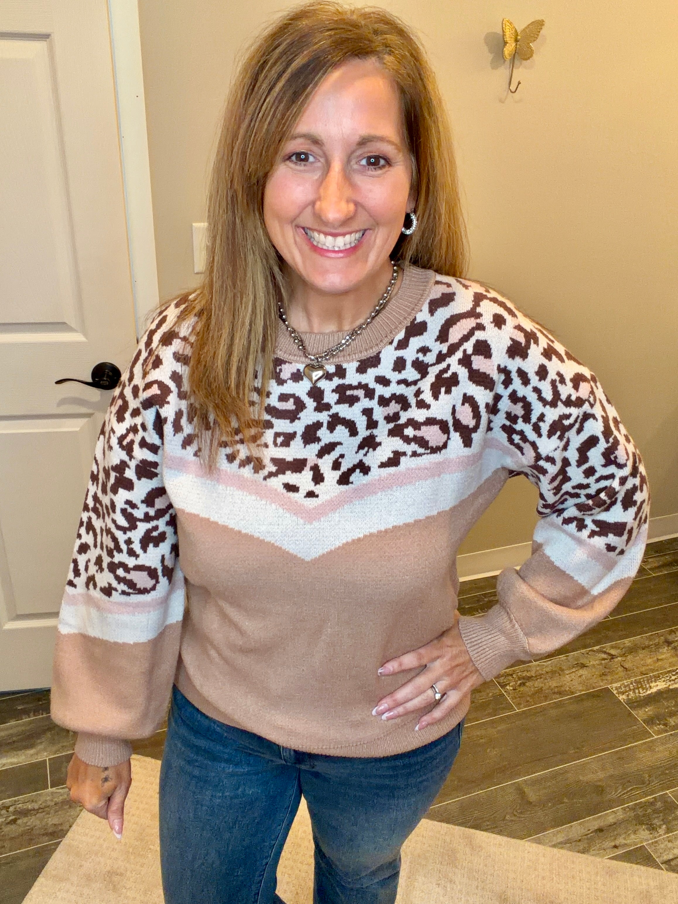 Wildly Soft Leopard Luxe Sweater