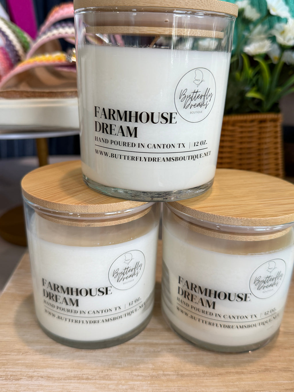 Farmhouse Dream Custom Candle