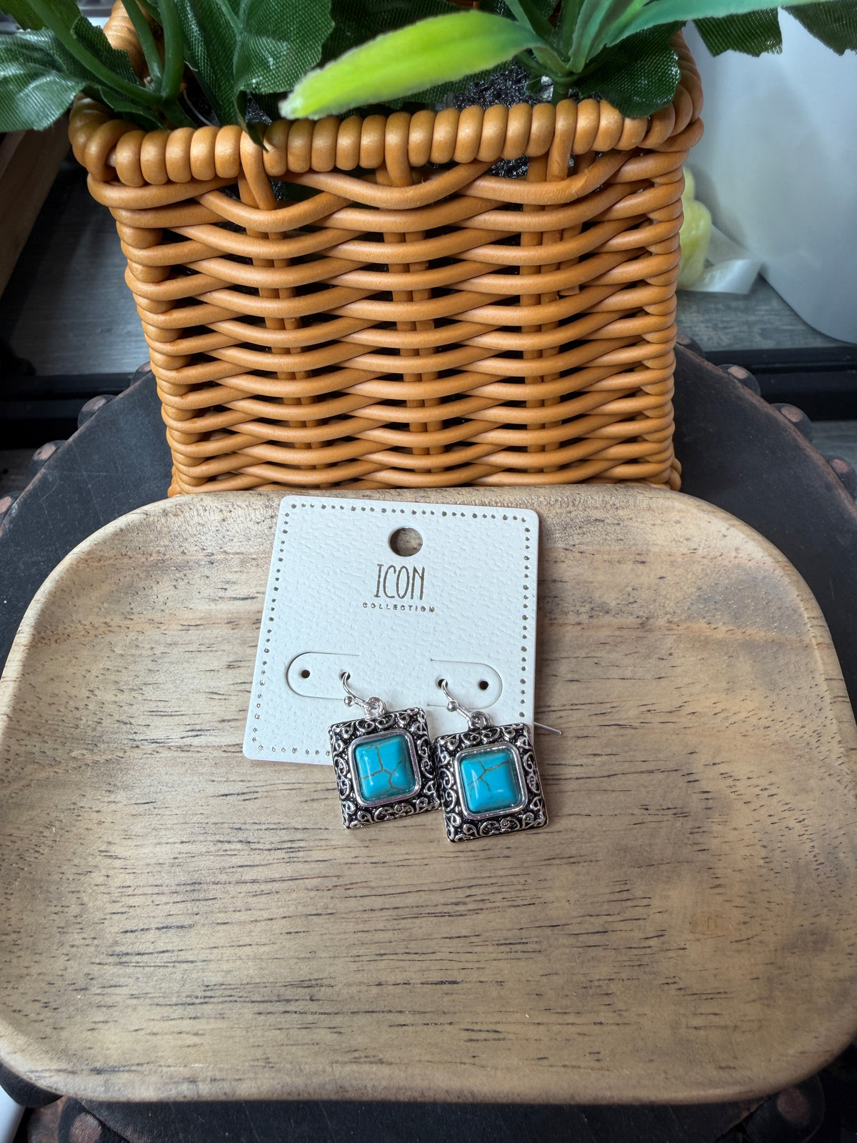 Turquoise Trails Earrings