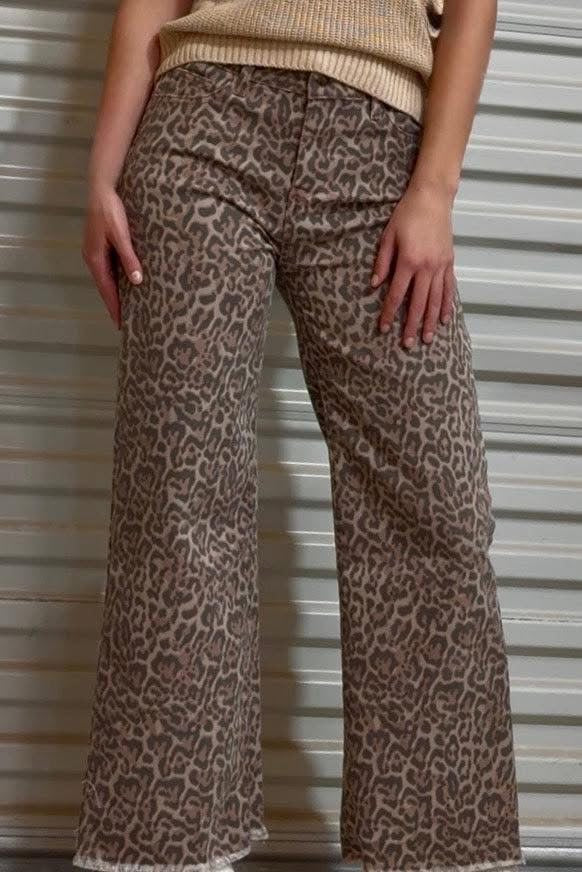 Cheyenne Leopard Jeans