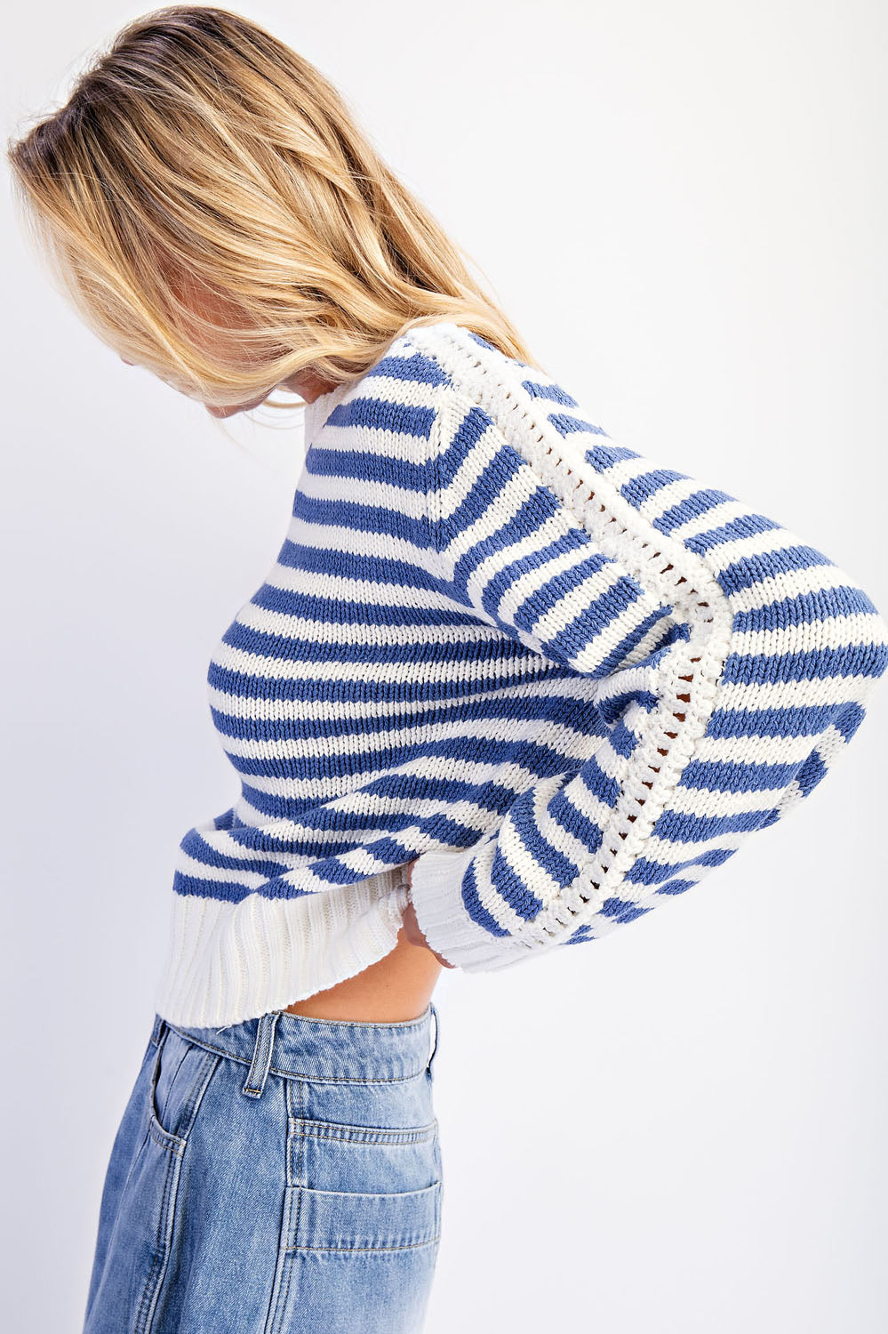 Coastal Charm Stripe Sweater