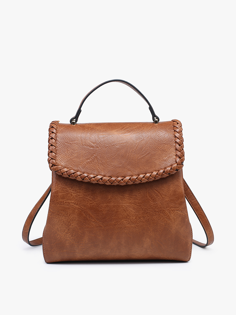 Blossom Whipstitch Trim Backpack