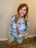Midnight Garden Mesh Top