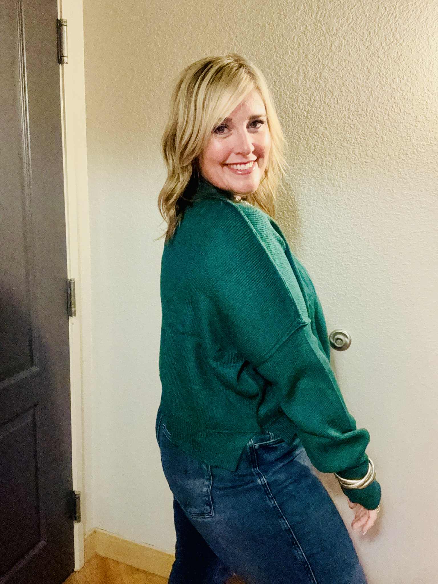 Evergreen Elegance Sweater