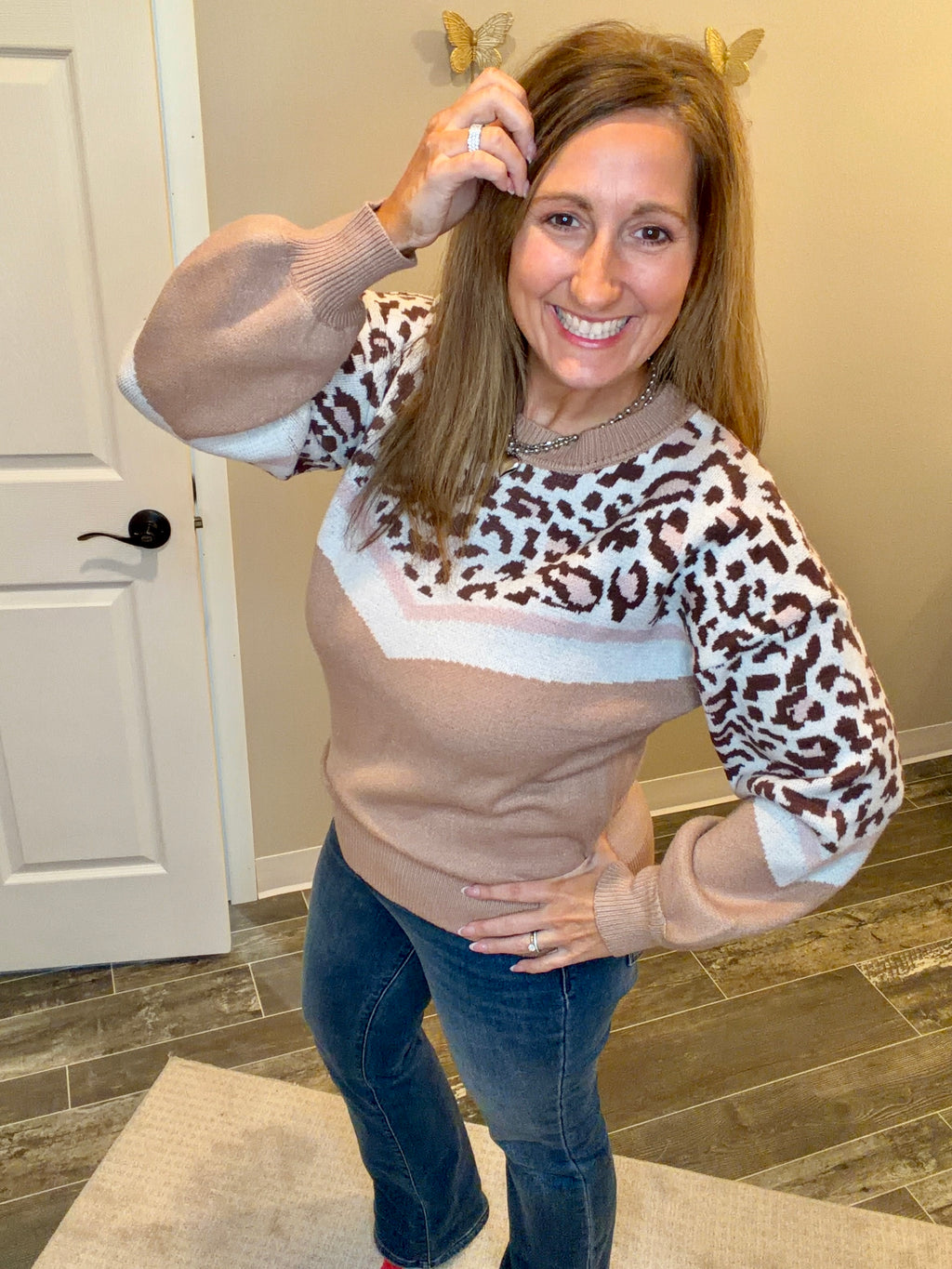 Wildly Soft Leopard Luxe Sweater