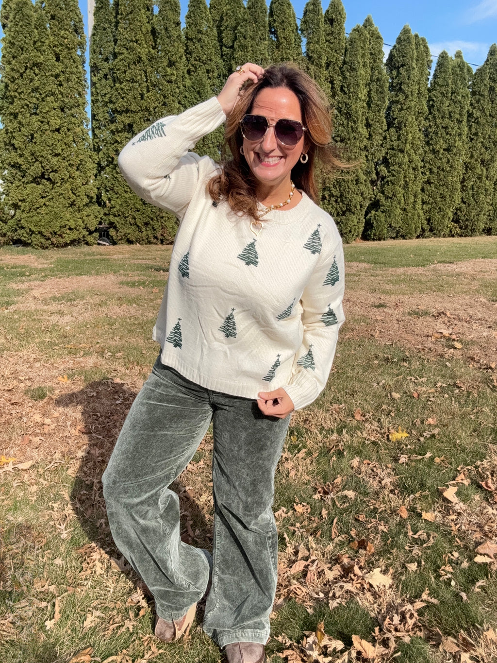 Evergreen Escape Corduroy Pants