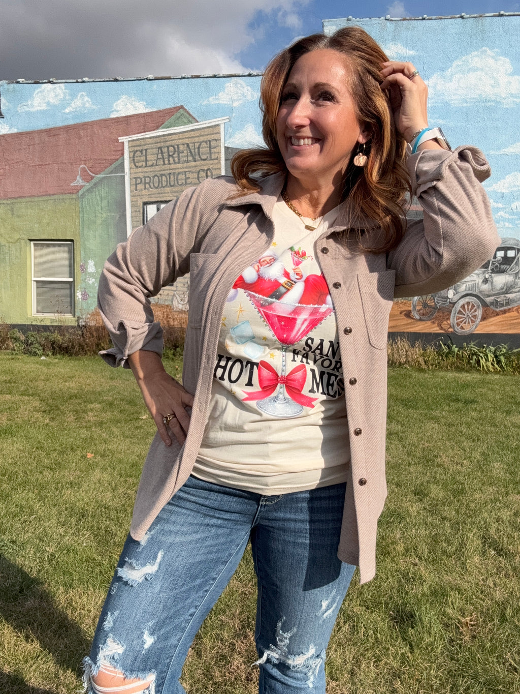 Dreamescape Flannel Shacket