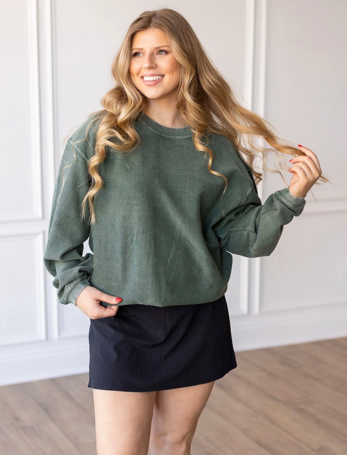 Hunter Luxe Cord Sweatshirt