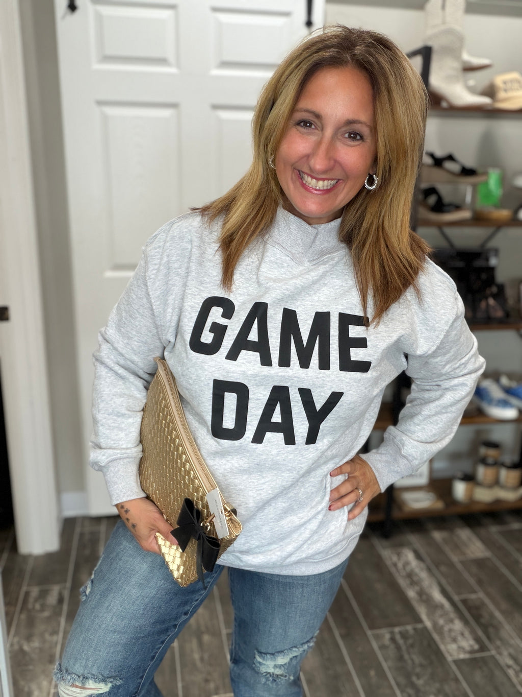 Double Take Reversible Sweatshirt