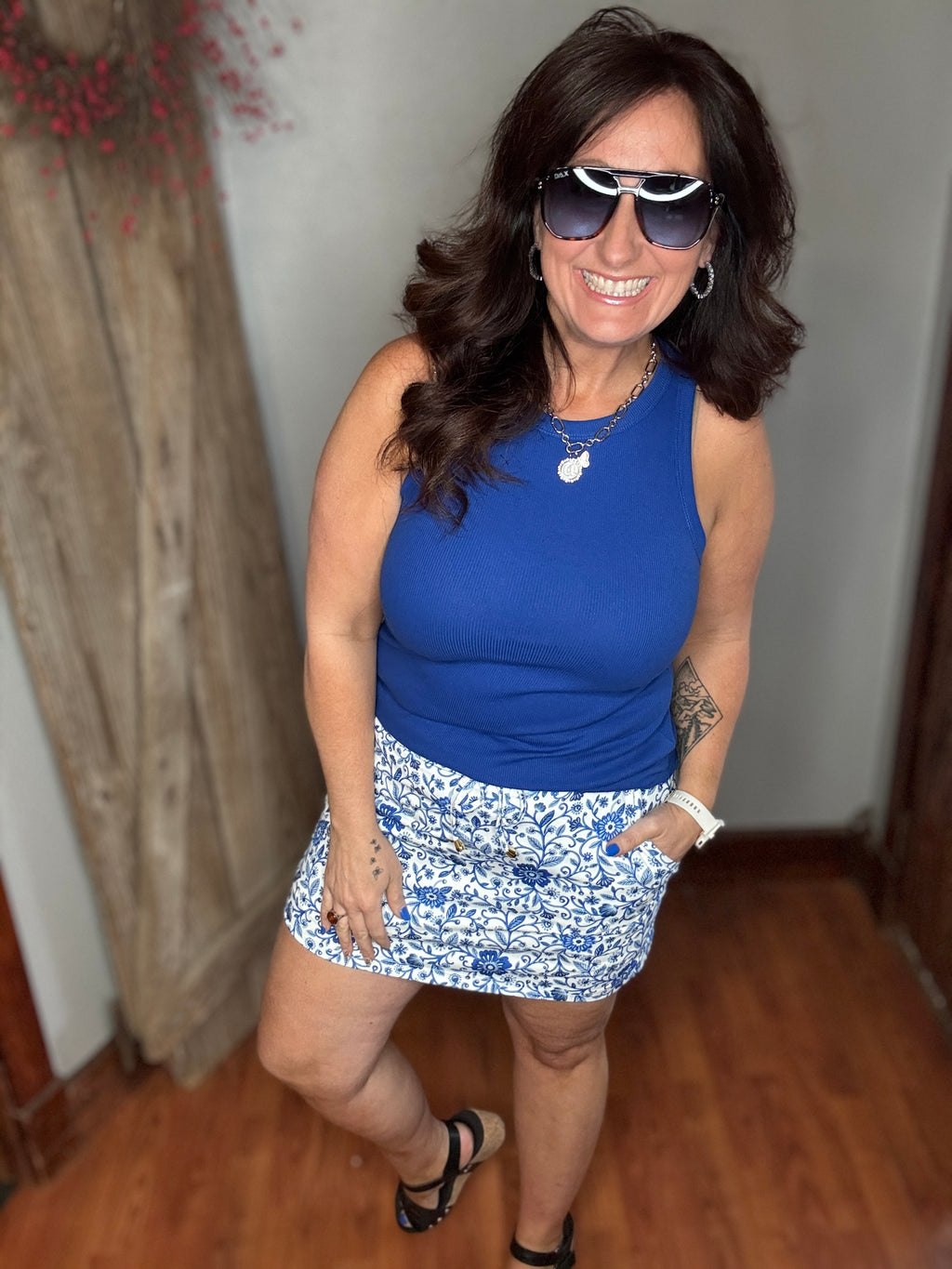 Essential Ribbed Tank