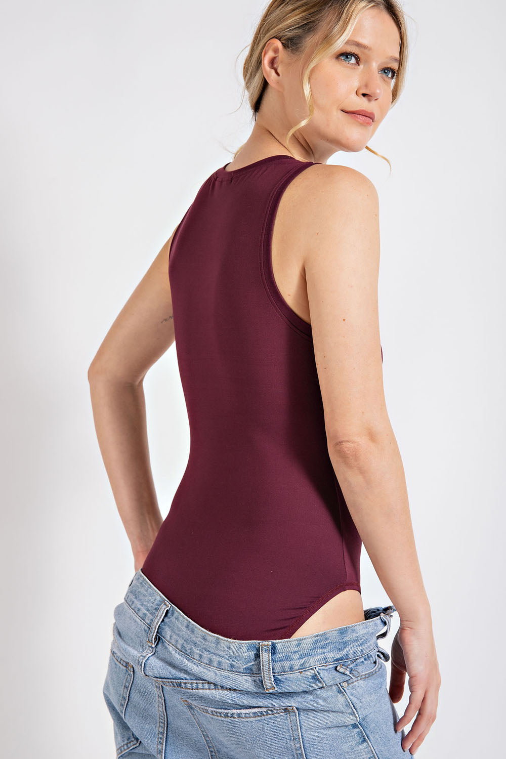 Buttery Soft V Neck Bodysuit