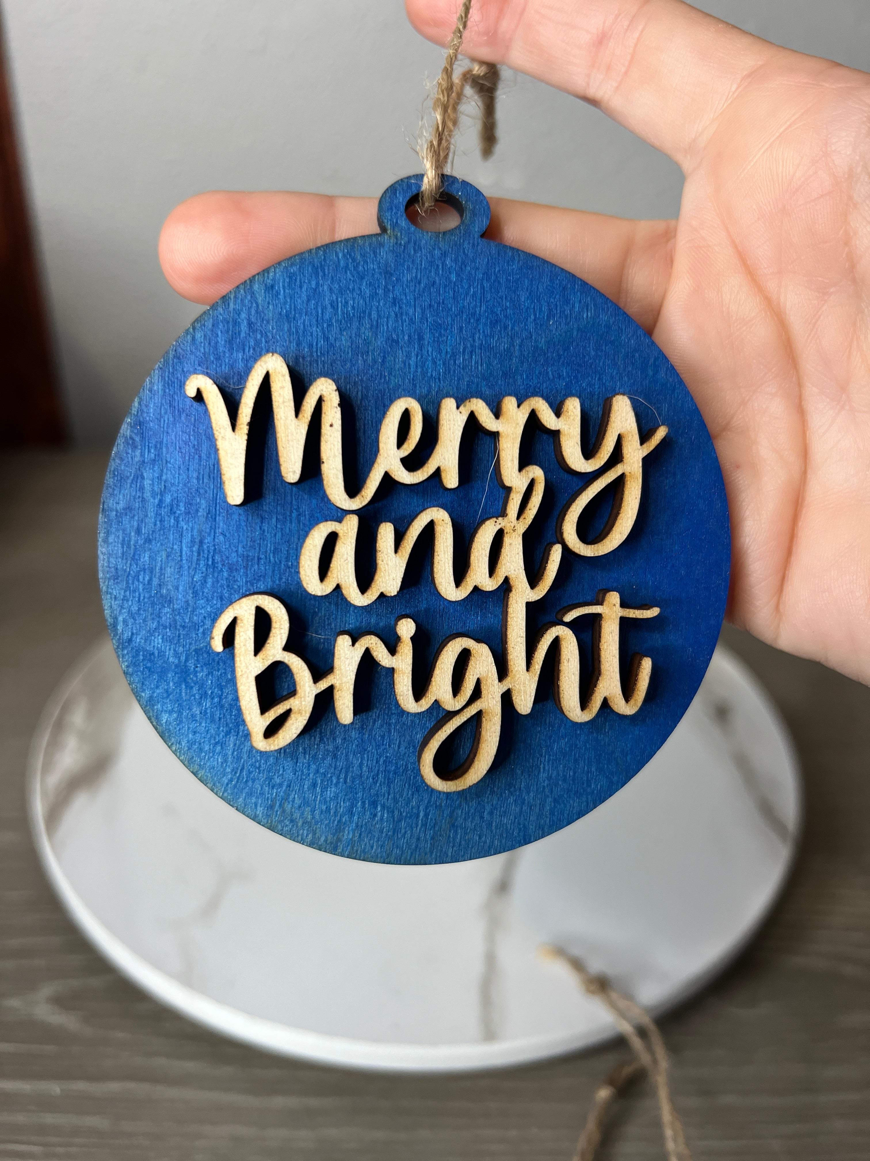 Merry & Bright Ornament