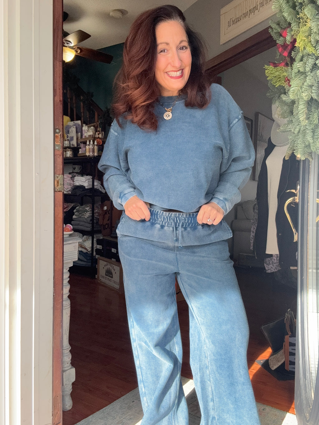 Luxe Cord Straight Leg