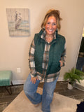 Evergreen Puffer Vest