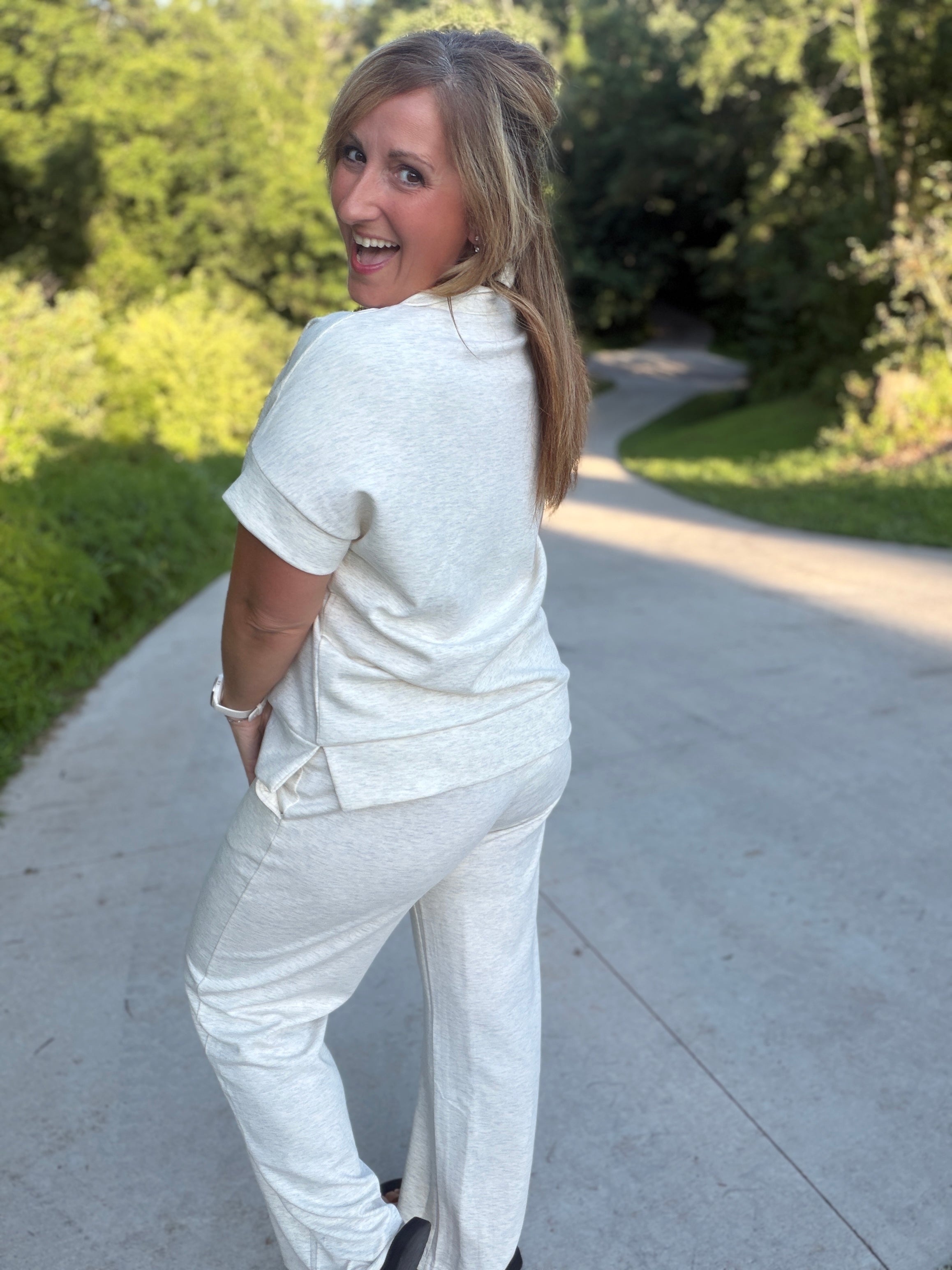 Vanilla Voyage Wide Leg Pants