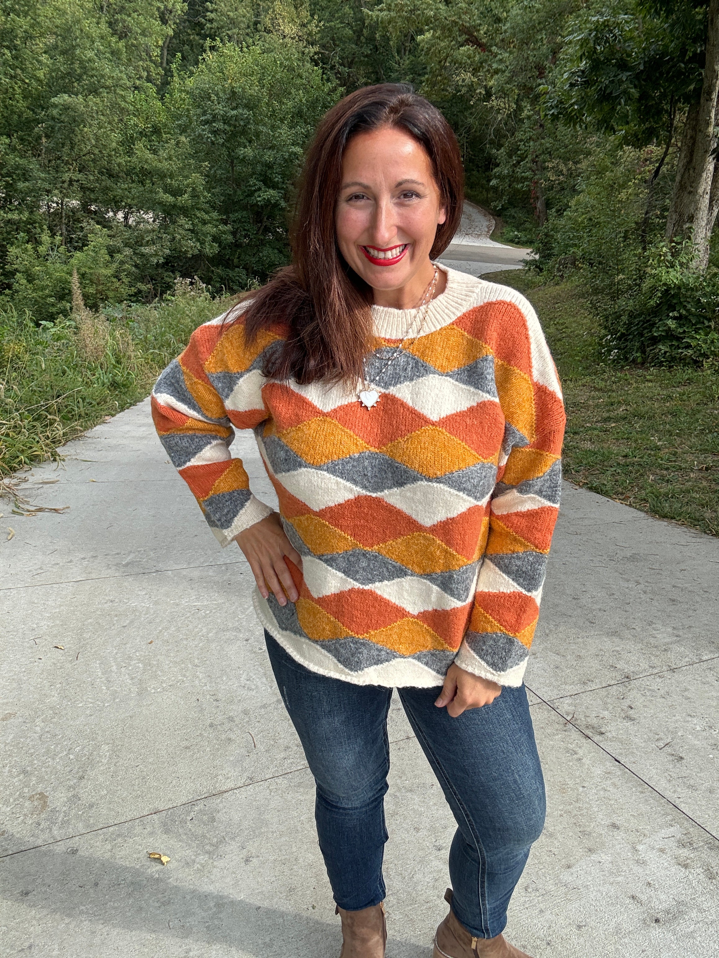 Rustic Mountains Sweater