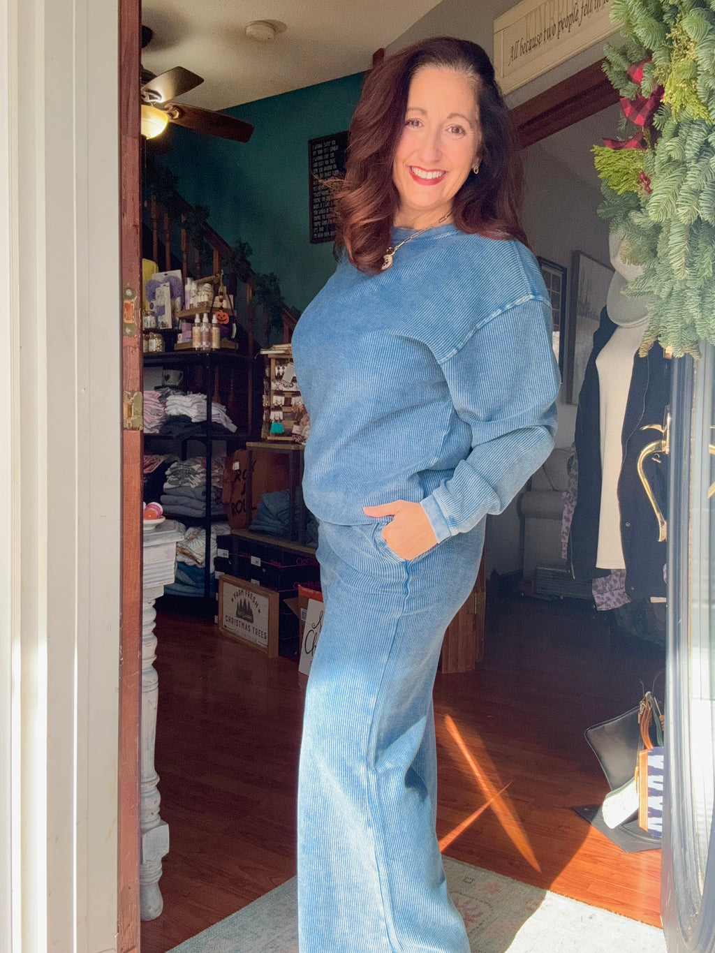 Luxe Cord Straight Leg