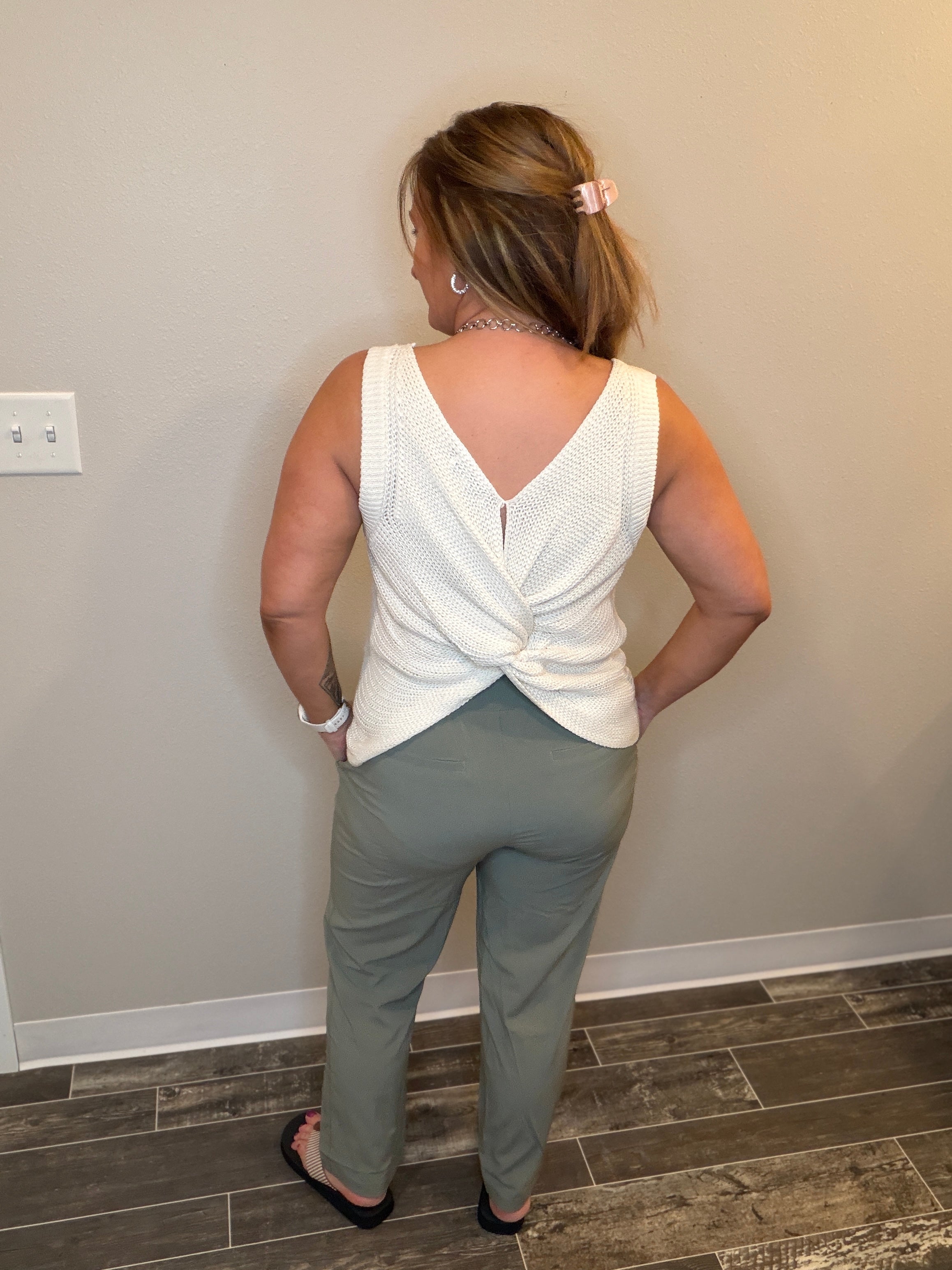 Hamptons Twist Back Tank