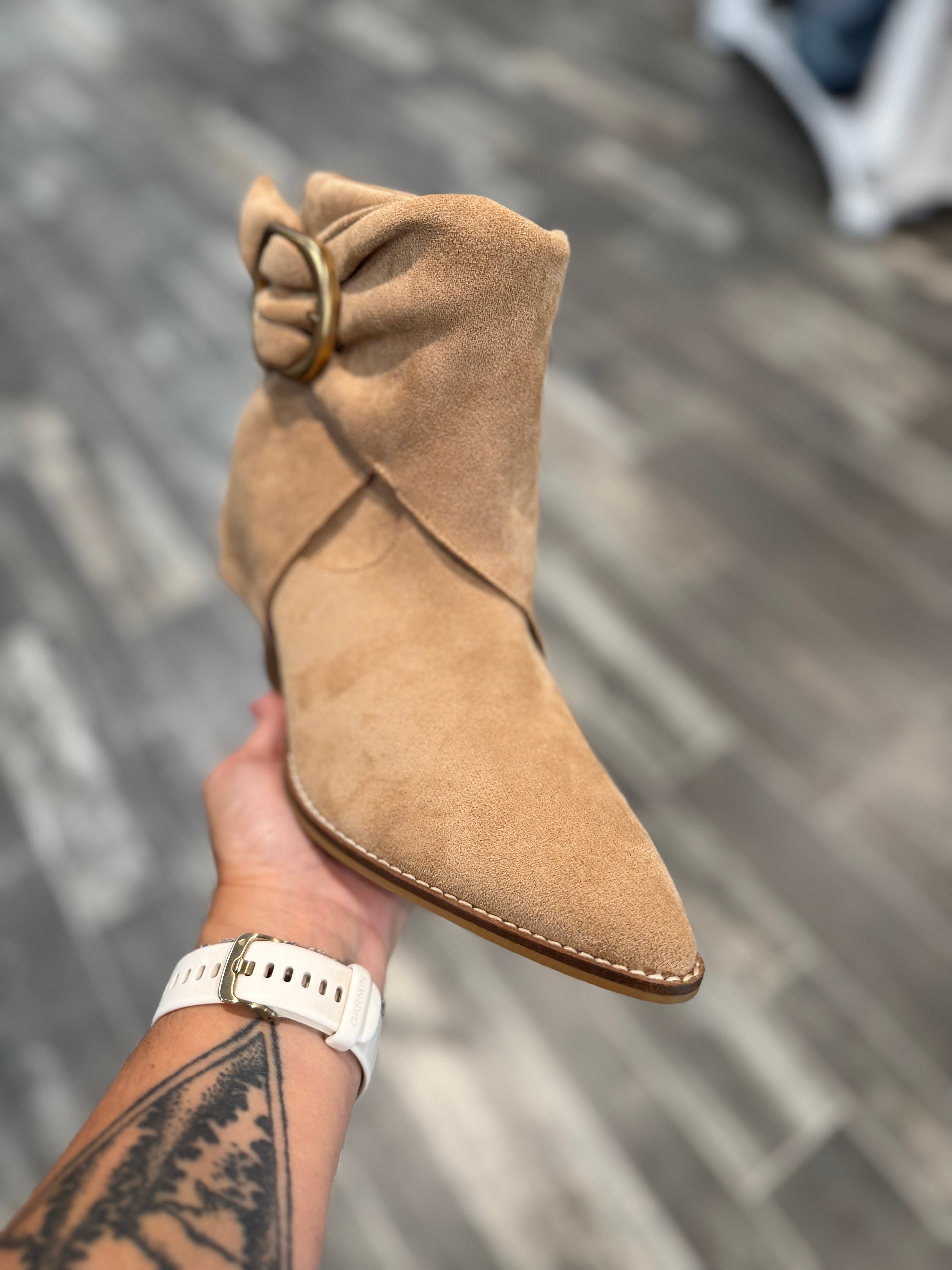 Corkys “Wine O’Clock” Bootie – Sand