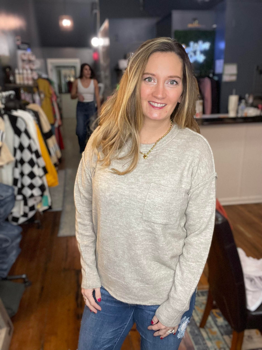 Mocha Me Happy Sweater