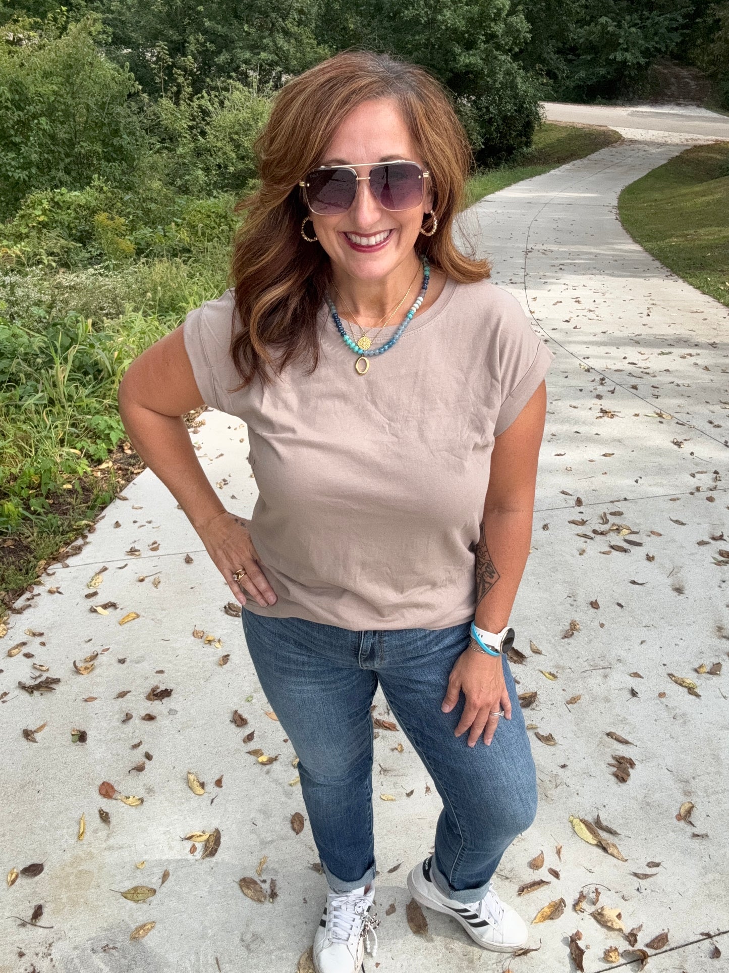 Simply Styled Tee Mocha