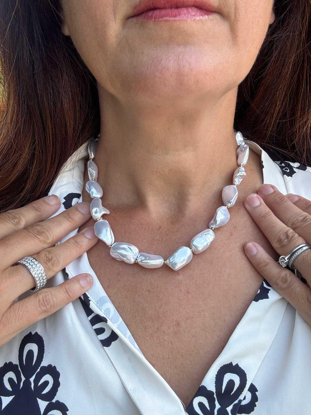 Chunky Pearl Necklace
