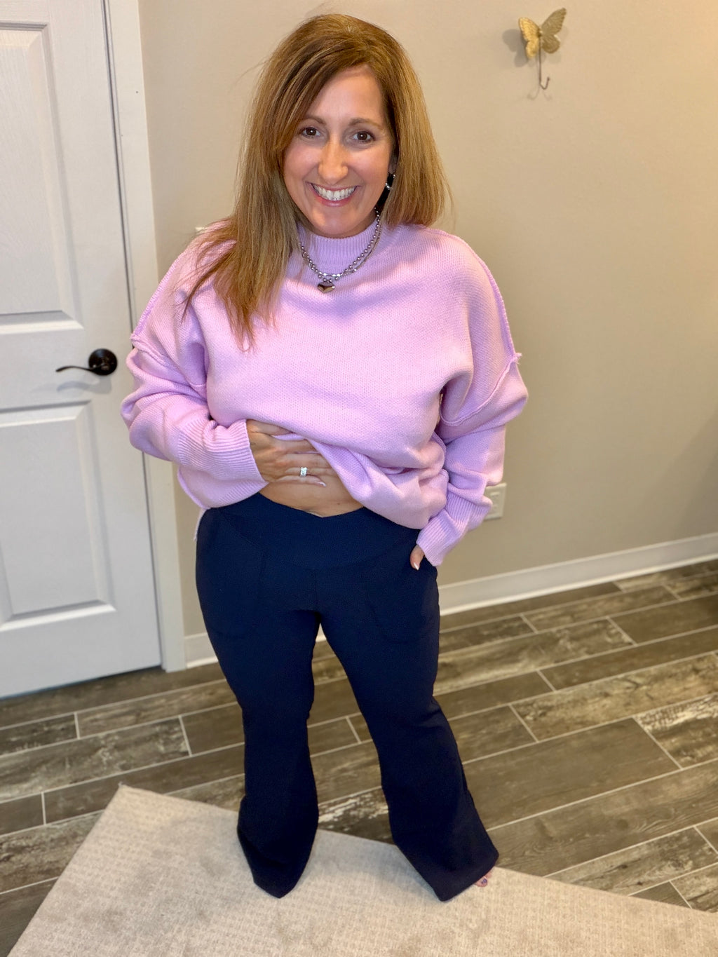 Midnight Muse V-Waist Flares