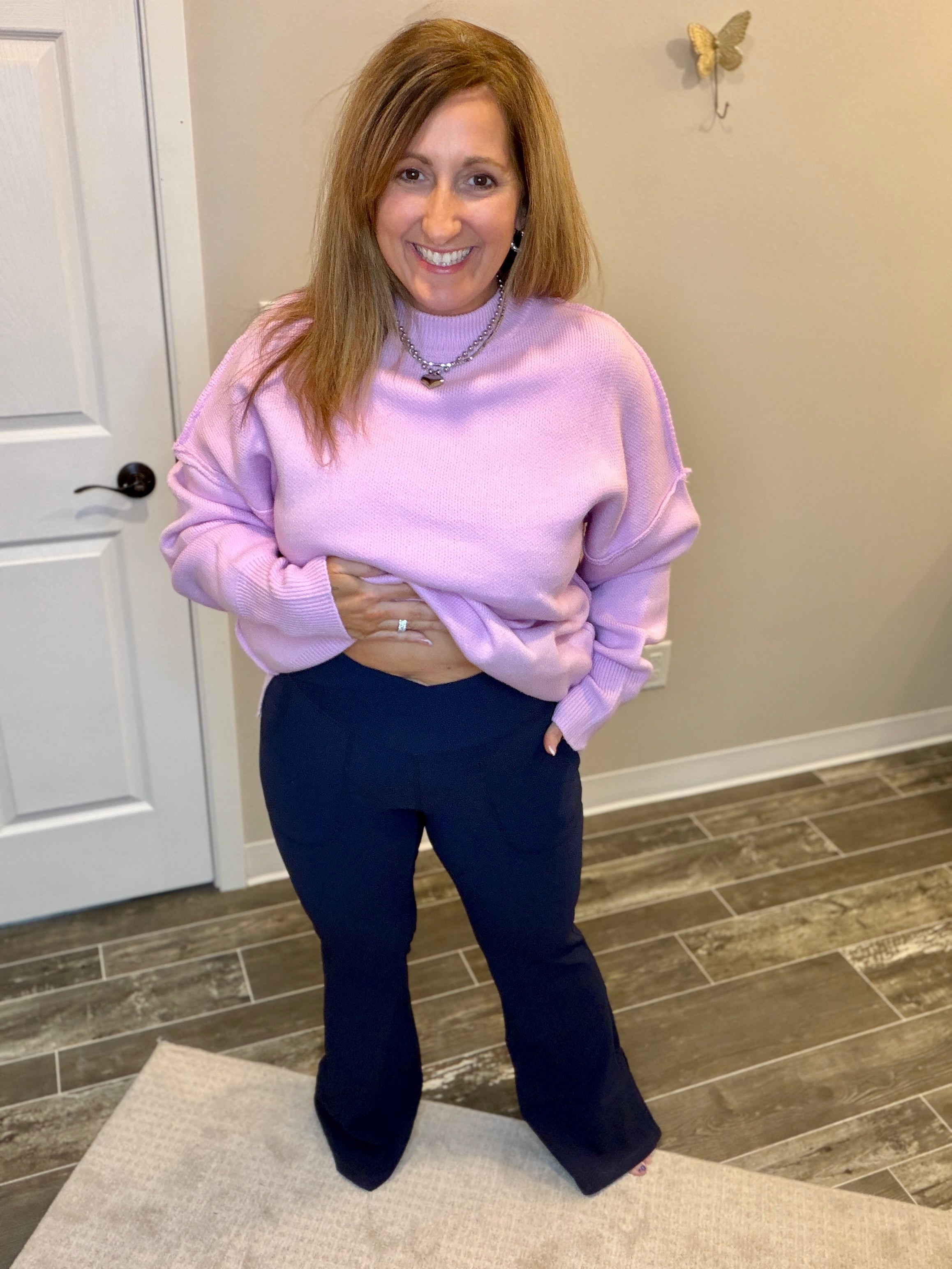 Midnight Muse V-Waist Flares