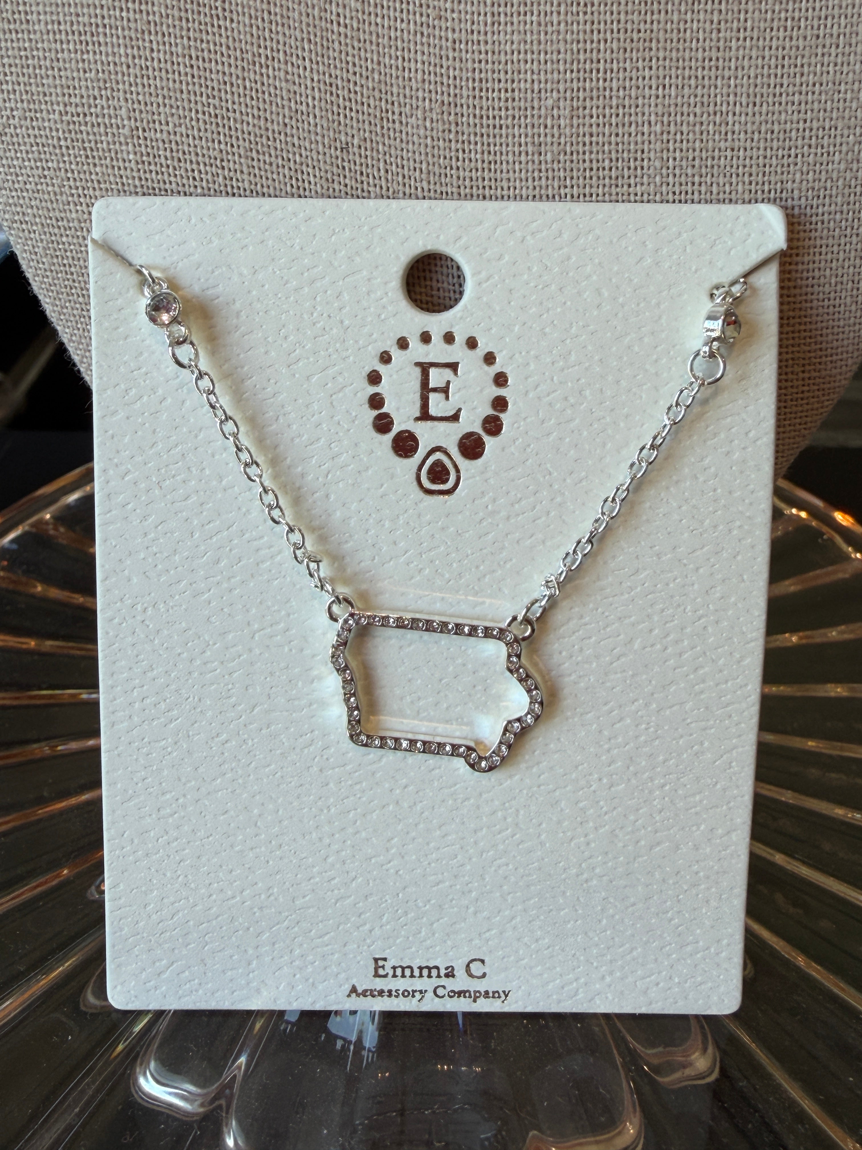 Iowa Love Necklace
