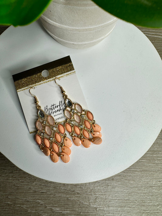 Peach Dangles
