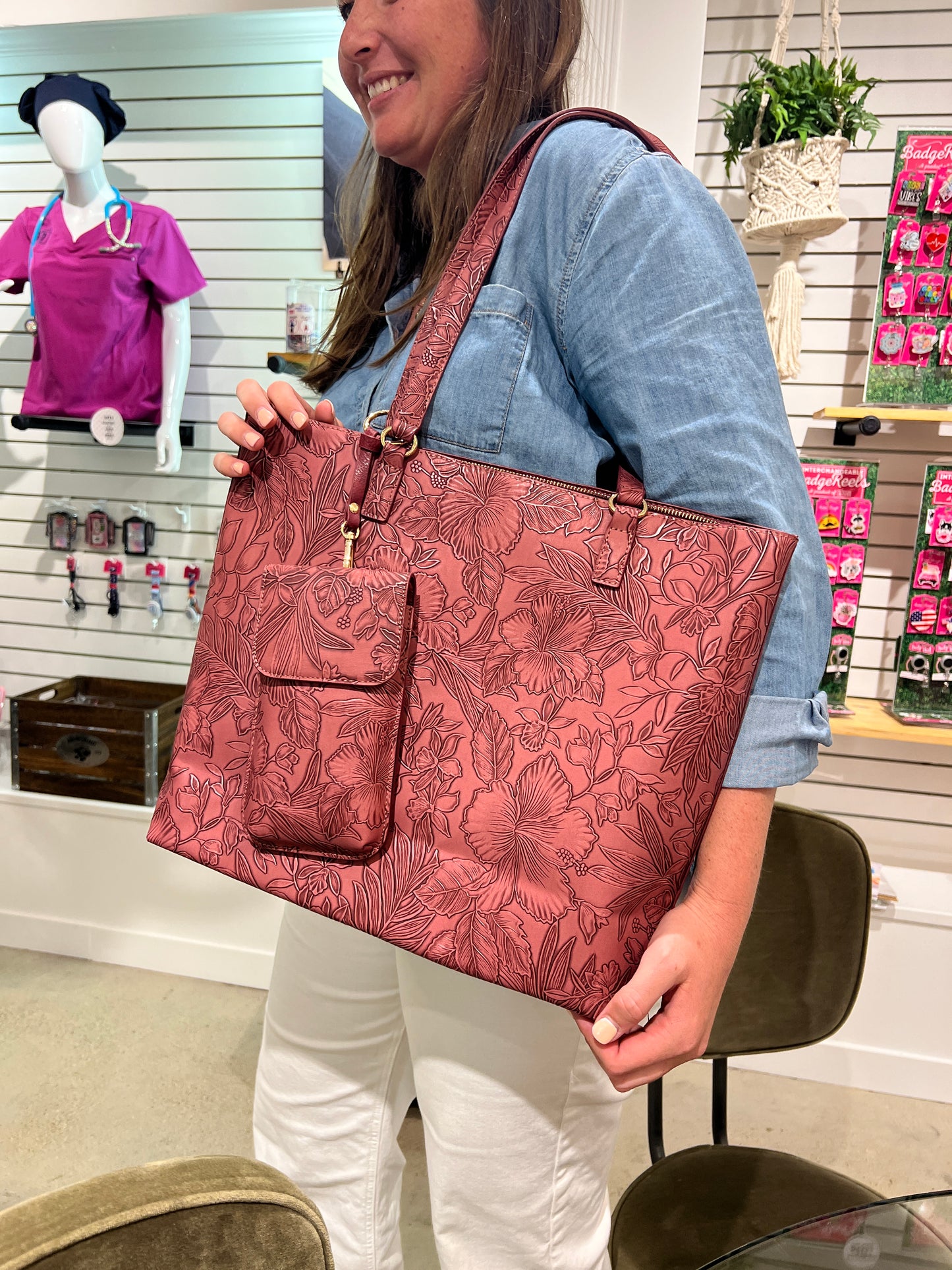 Floral Tote