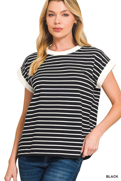 Classic Charm Striped Top