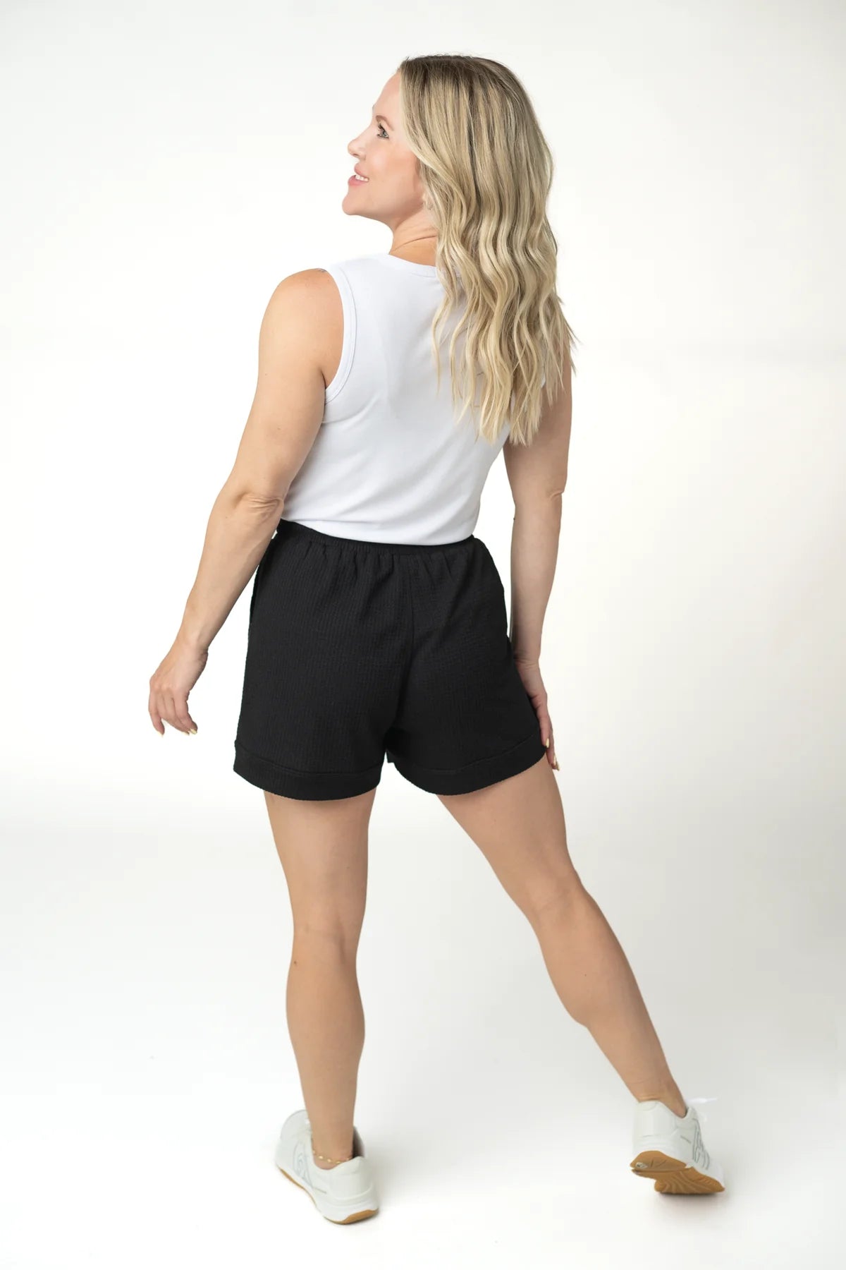 Weslie Waffle Shorts