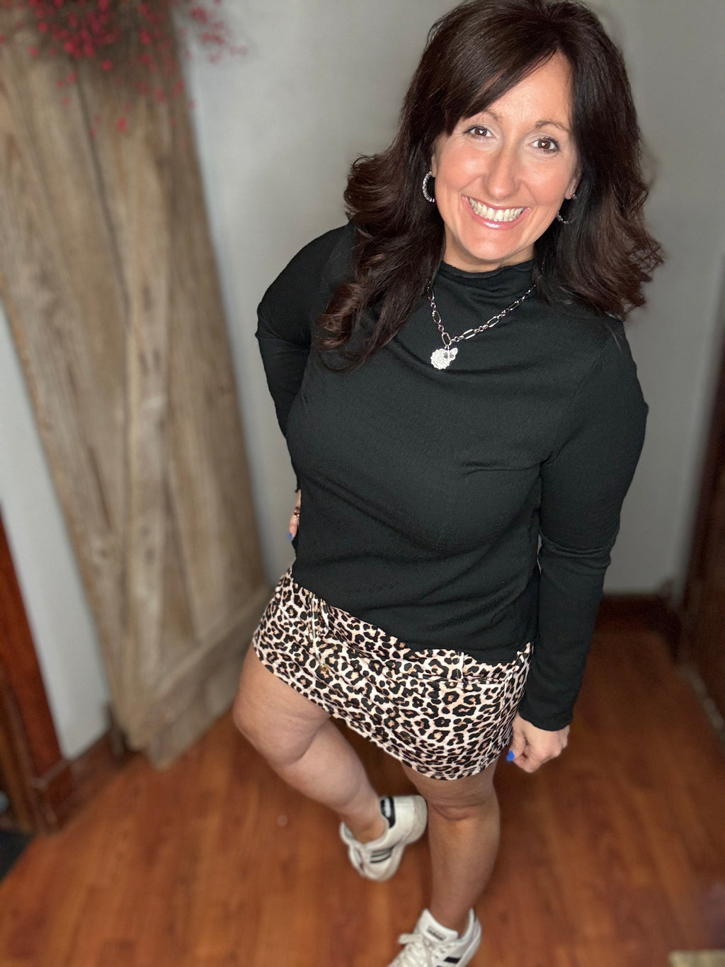 Safari Chic Leopard Skort